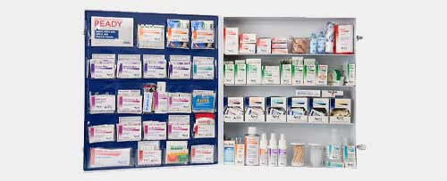 first aid cabinet